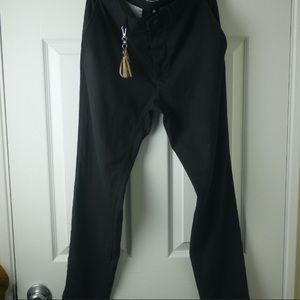 Zara Slim Fit Chino Pants, Size 29, Black